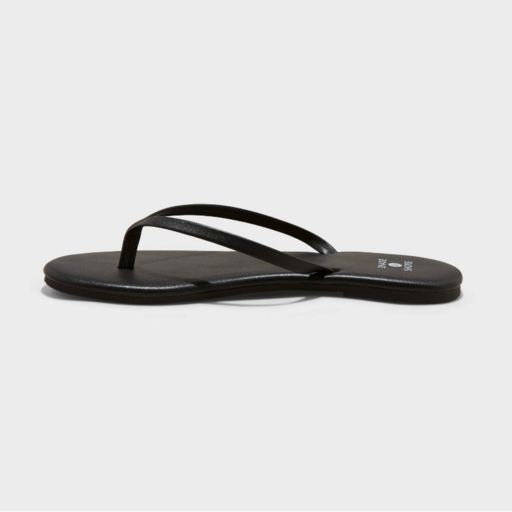 Women’s Cali Flip Flop Sandals - Shade & Shore - Black - Size 10 - Picture 2 of 5
